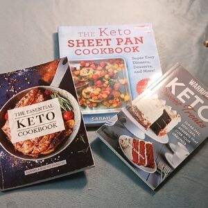 Keto Cookbook Trio